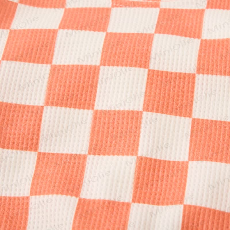 Baby Toddler Checkerboard Waffle 2-piece Set