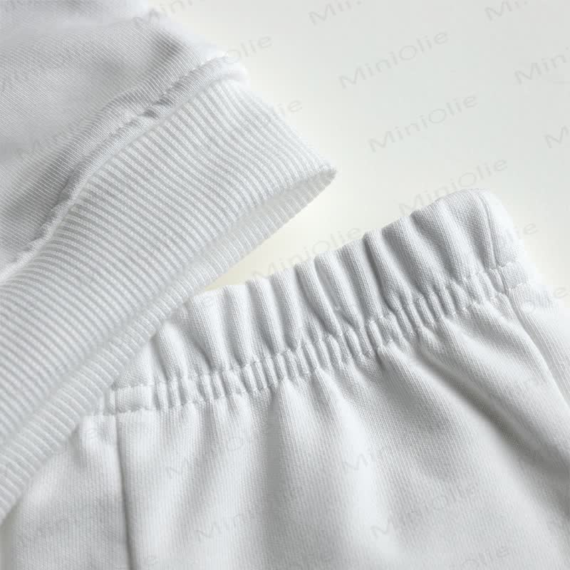 ITALY IS IN MY DNA Baby 2-Piece White Set