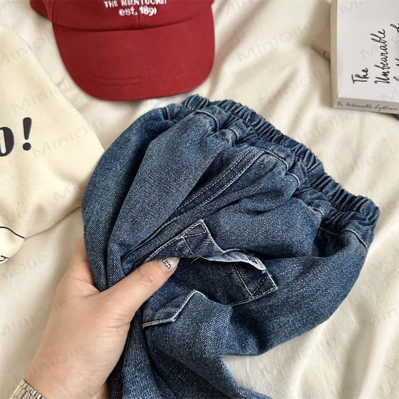 Kid Boy Loose Harem Jeans Pants