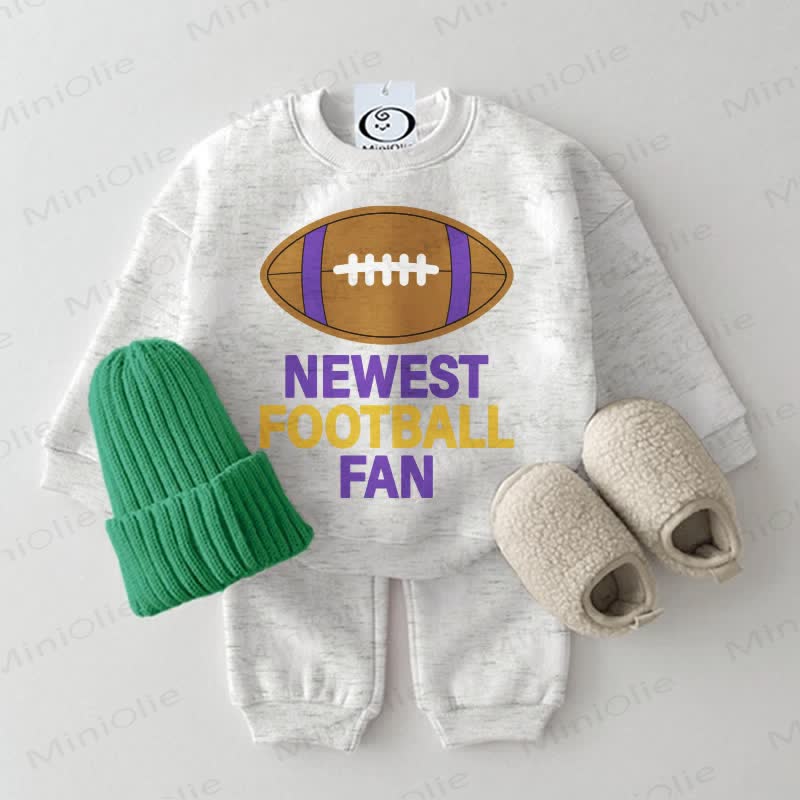 NEWEST FOOTBALL FAN Baby 2-piece Set