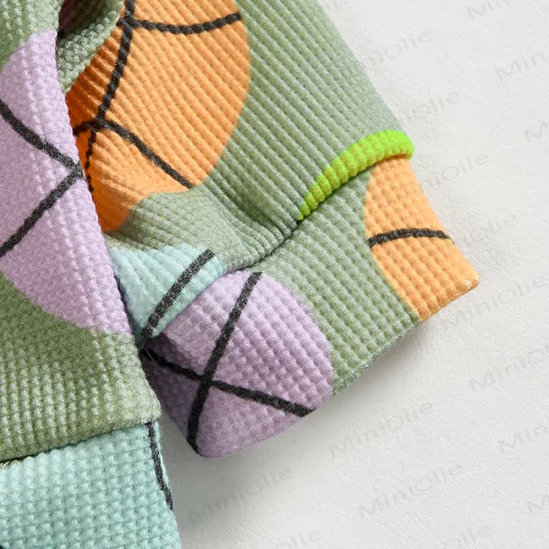 Baby Ball Green Waffle 2-piece Set