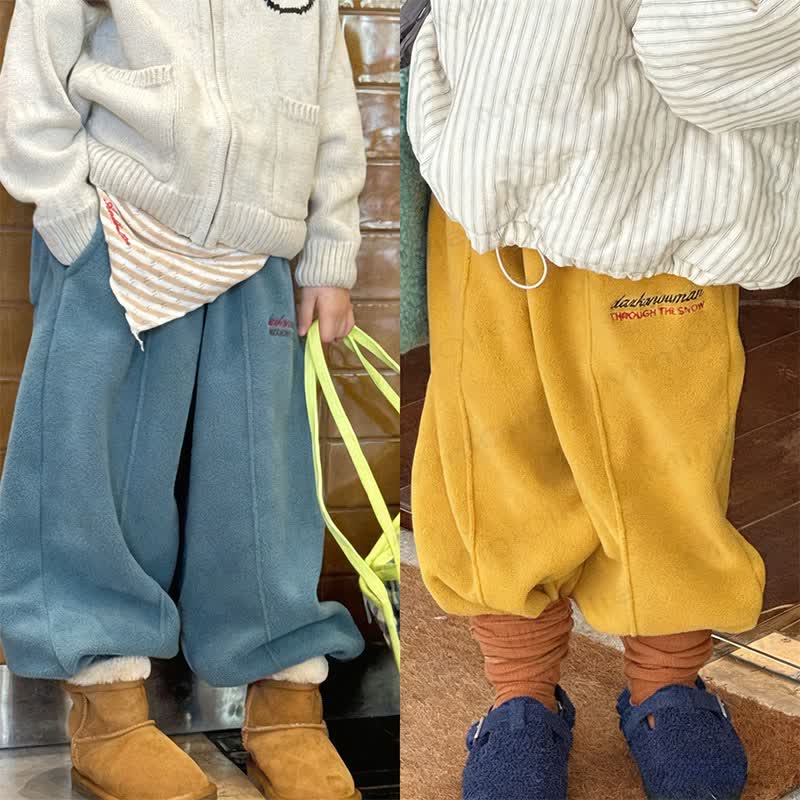 Baby Toddler Fleece Jogger Pants