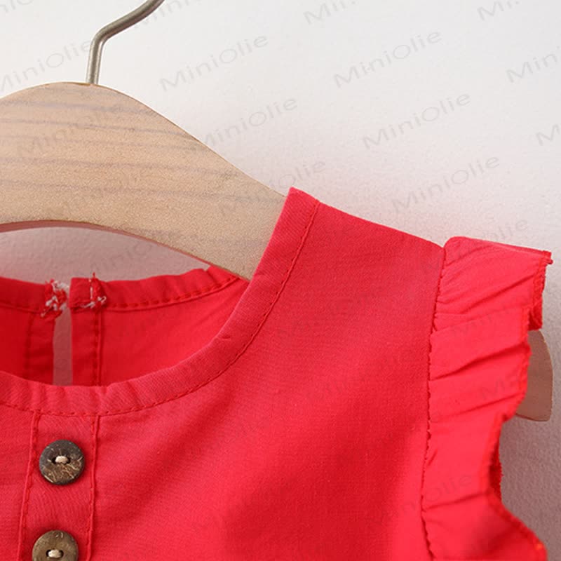 Baby Toddler Daisy Flower Dress with Hat