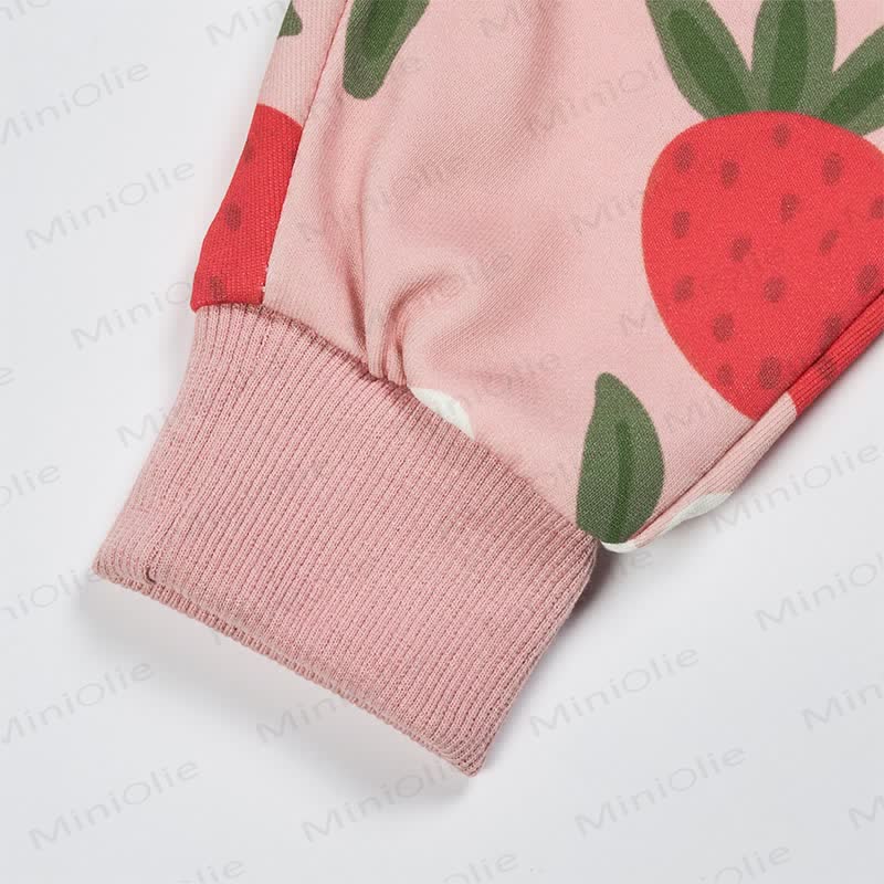Baby Strawberry Flower 2-piece Set