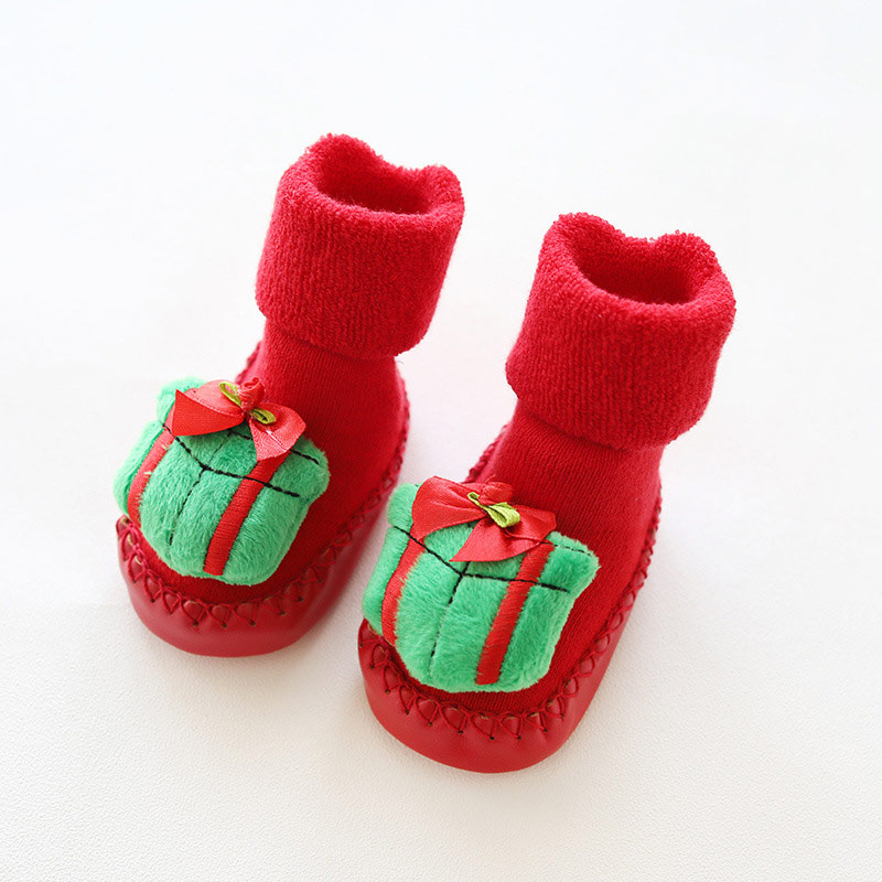 Baby Christmas Anti-Slip Floor Warm Socks