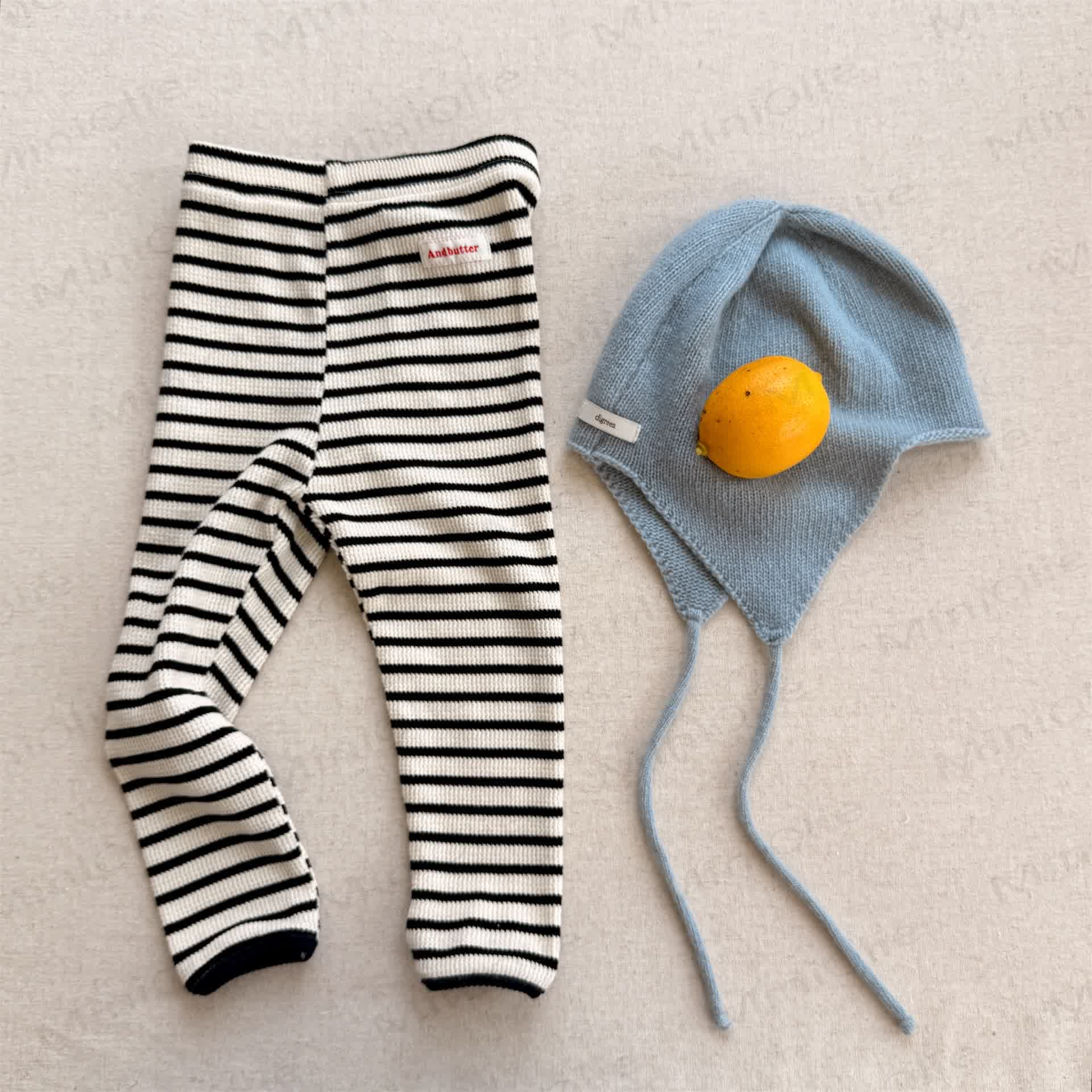 Baby Toddler Girl Striped Leggings