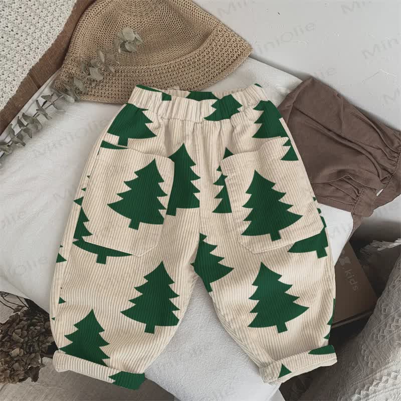 Baby Toddler Christmas Tree Pants