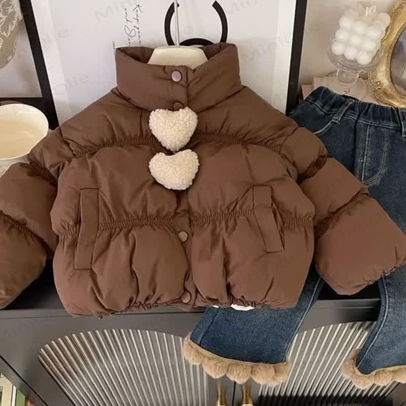 Kid Heart Fleece Outerwear