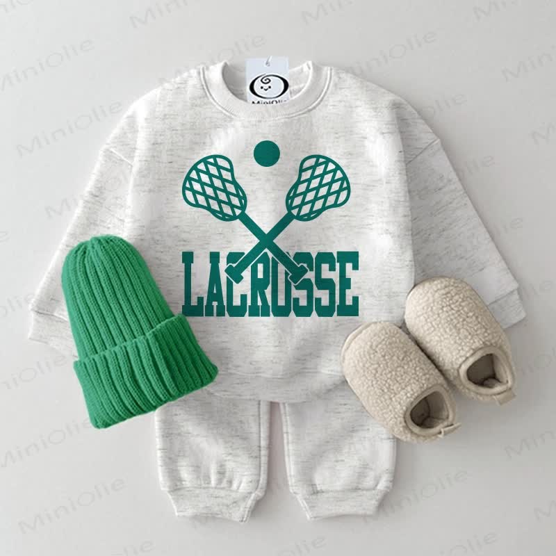 LACROSSE Baby Sweatsuit 2-piece Set