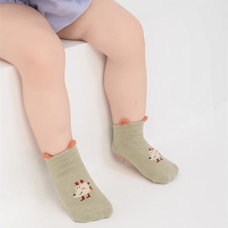 Baby Toddler Antislip Animal Soft Floor Socks
