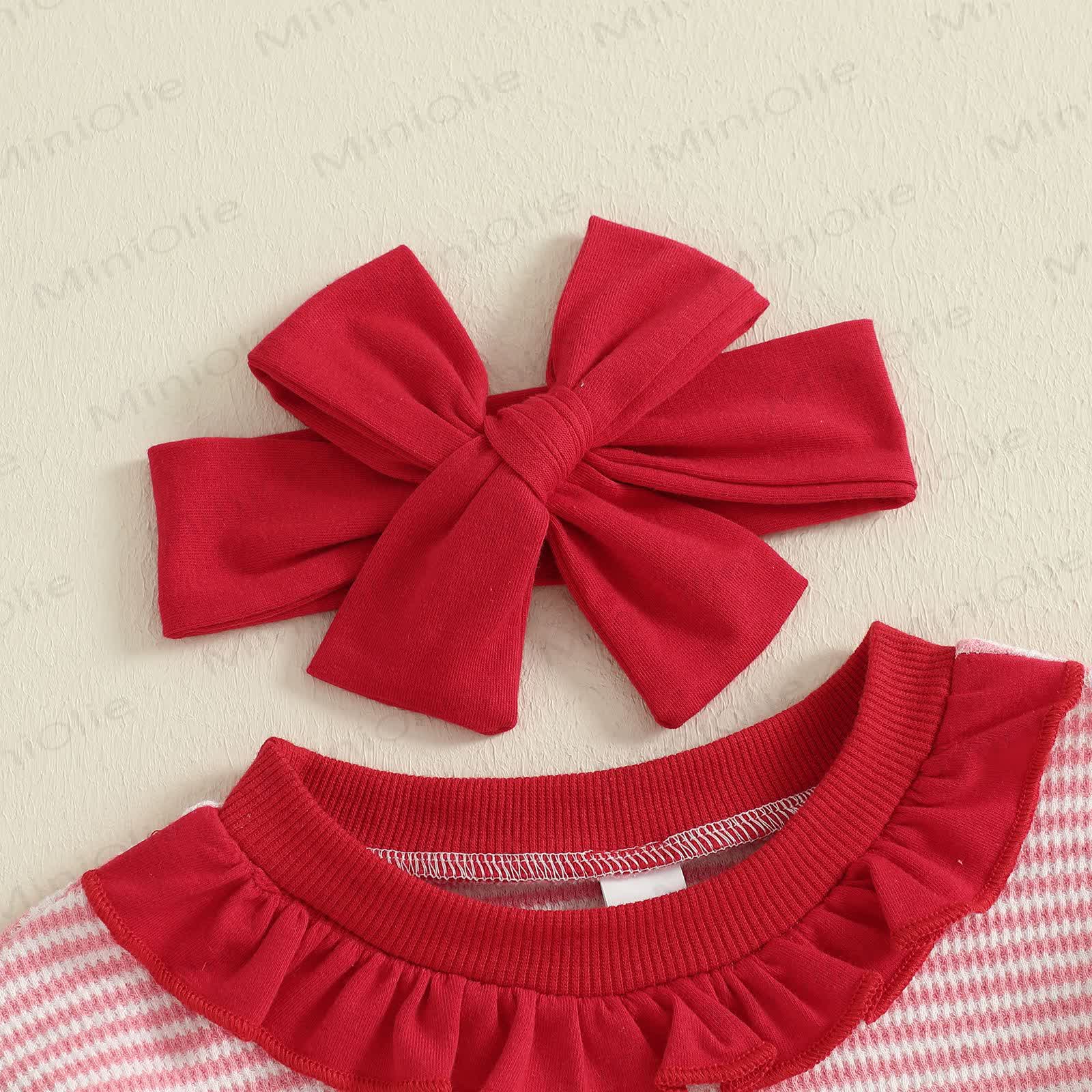 Baby Santa Claus Bodysuit with Headband