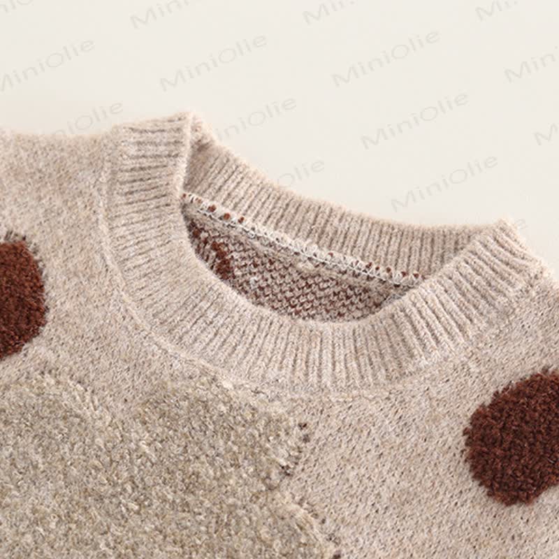 Baby Toddler Girl Dot Flower 3-piece Set