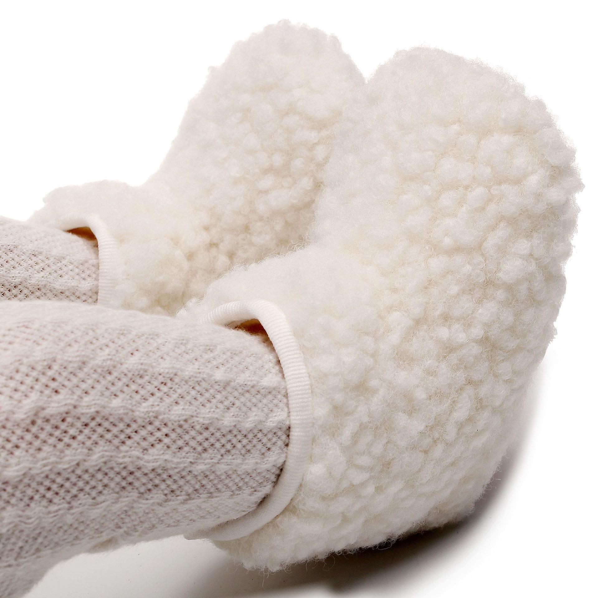 Baby Solid Color Pre-walker Fleece Boots