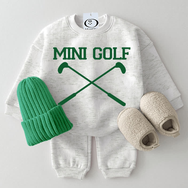 MINI GOLF Baby Light Grey 2-piece Set