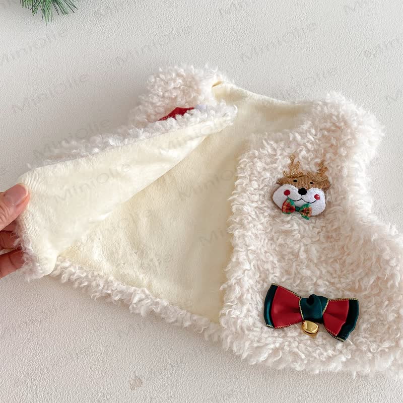 Baby Toddler Christmas Plaid 3-piece Set