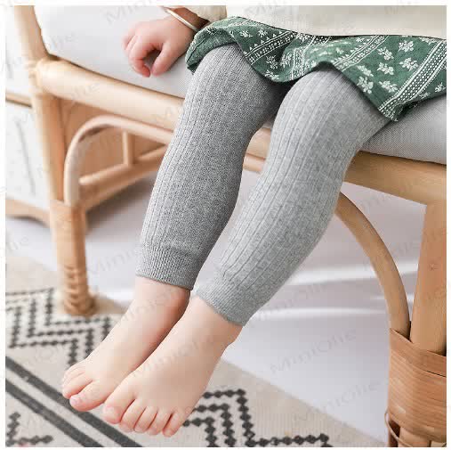 Toddler Girl Simple Solid Color Leggings