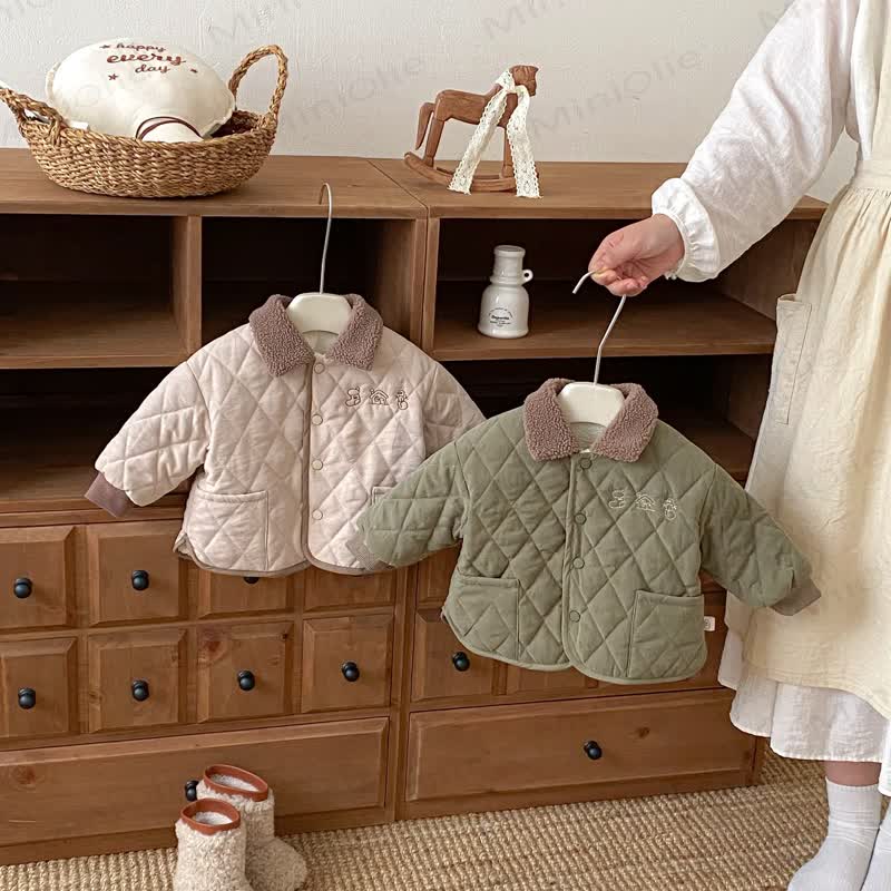 Baby Toddler Quilting Quilted Outerwear