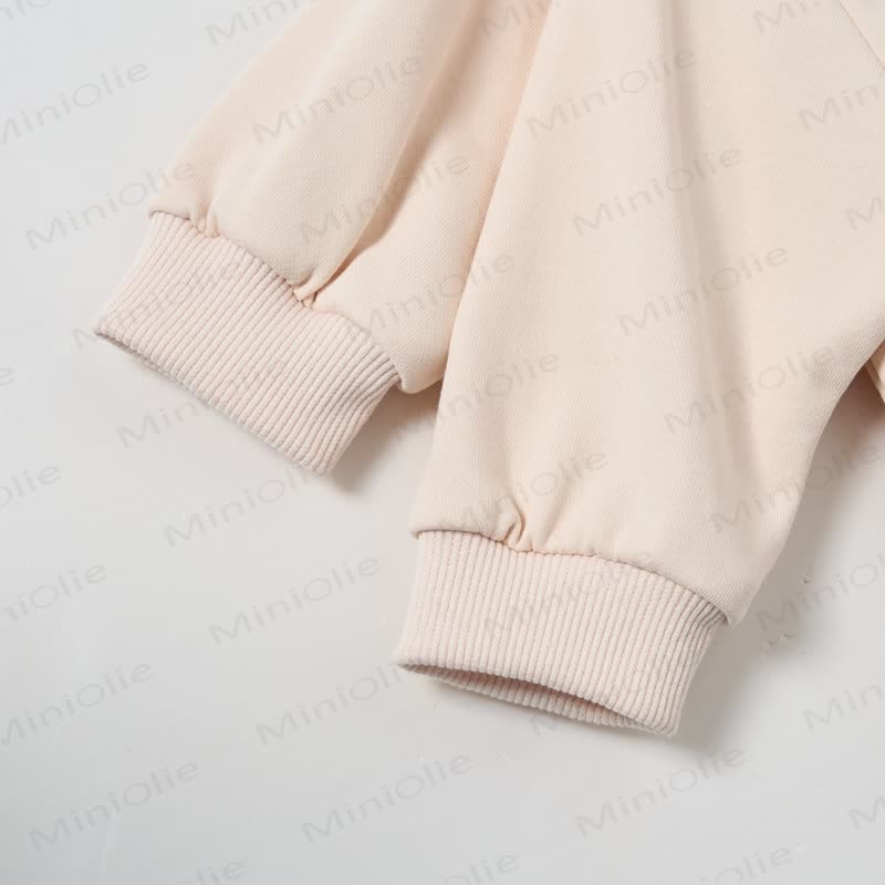 MIMI/MIMI TOLD ME I COULD Beige Family Sweatshirt