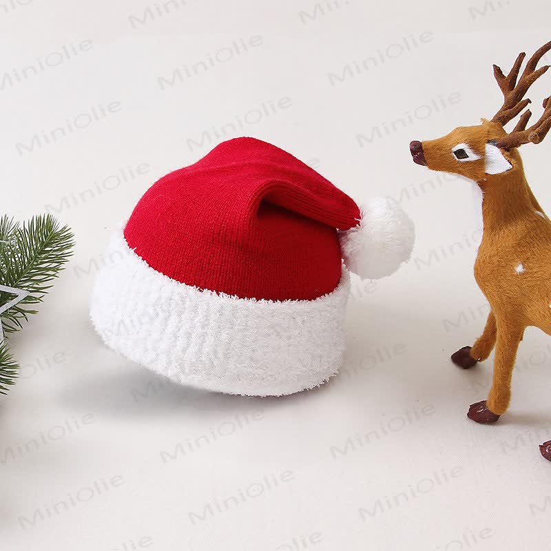 Baby Christmas Pompom Beanie