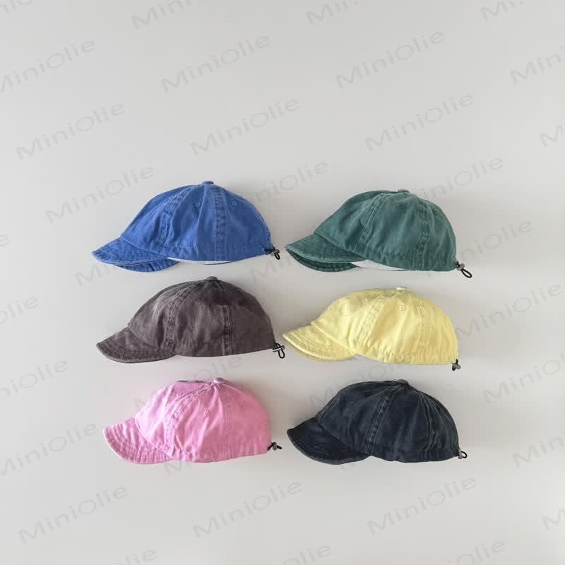 Baby Toddler Chic Washed Peaked Cap