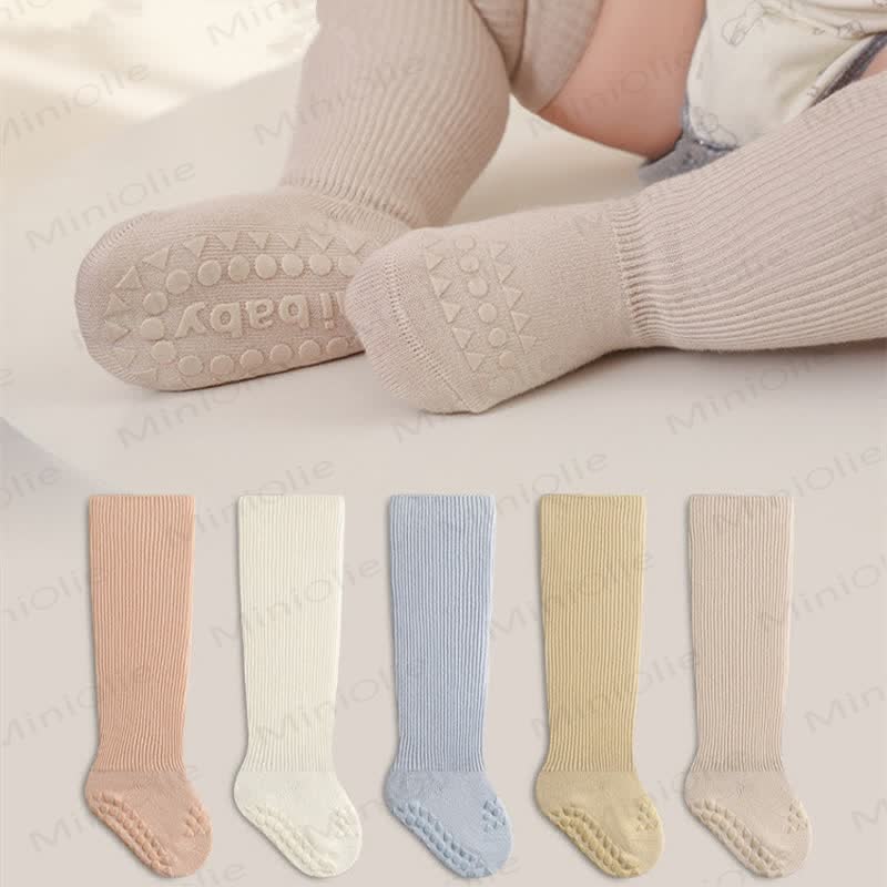 Baby Solid Color Simple Soft Stockings