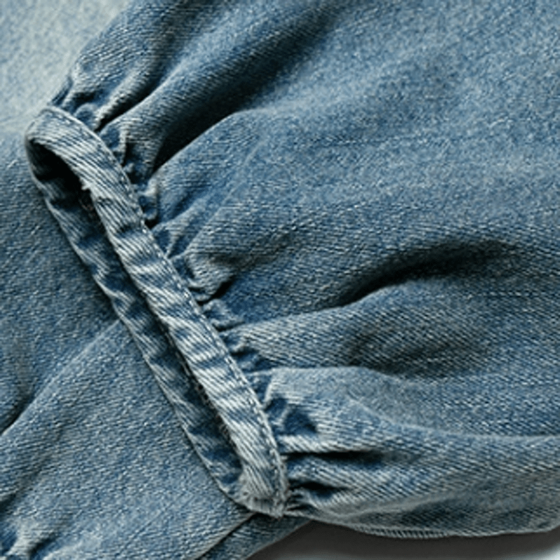 Toddler Simple Denim Jogger Pants