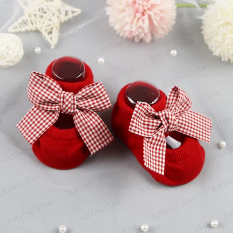 Baby Bow Pre-walker Socks