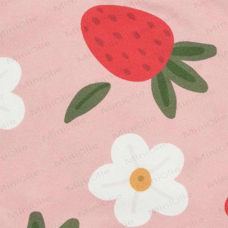 Baby Strawberry Flower 2-piece Set