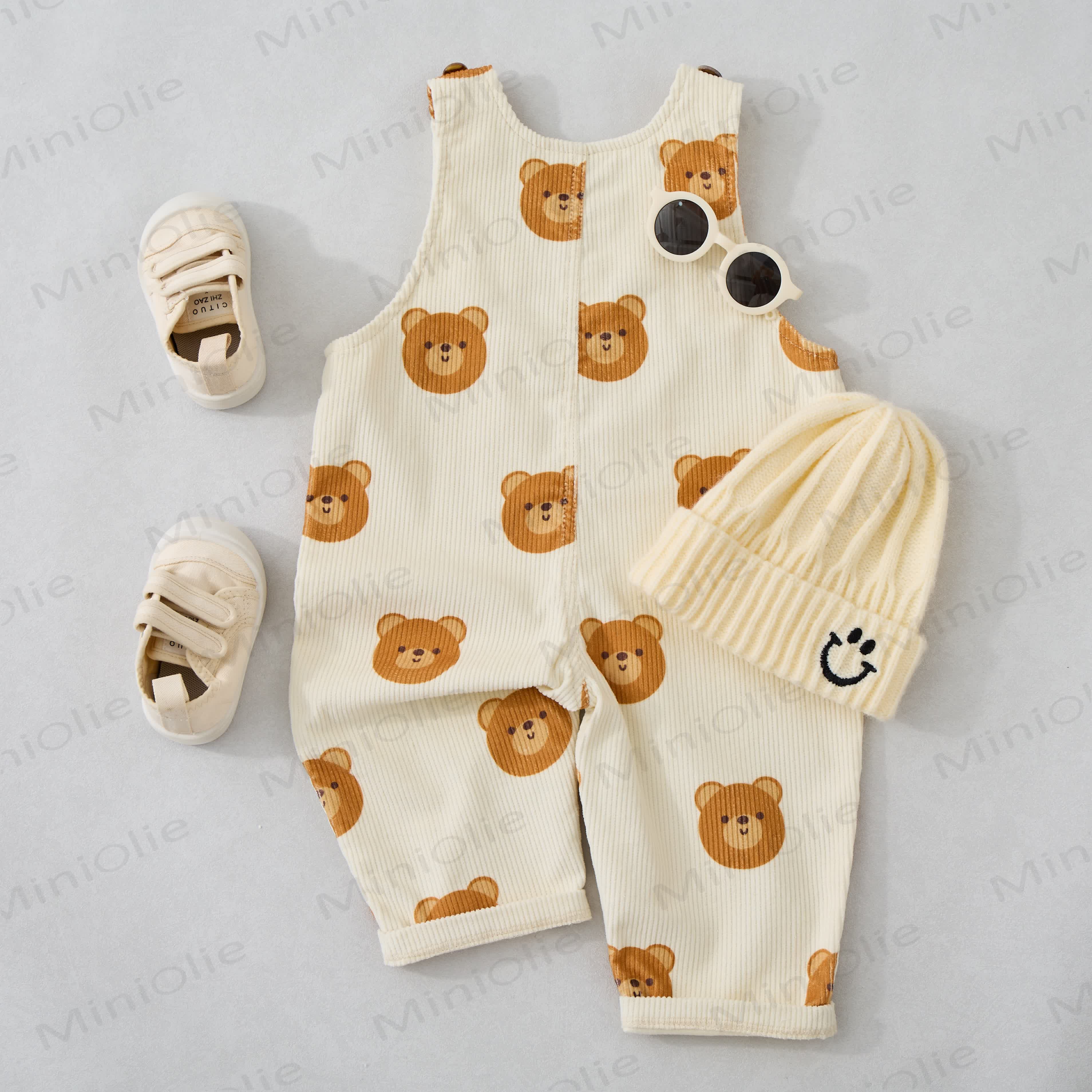 Baby Toddler Little Bear Overalls