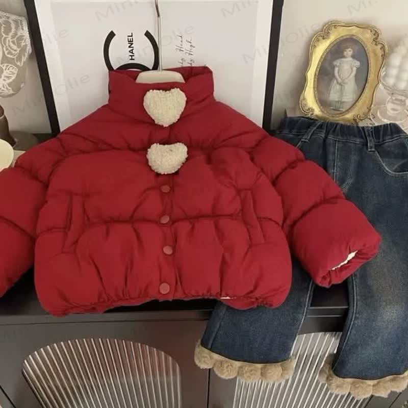 Kid Heart Fleece Outerwear