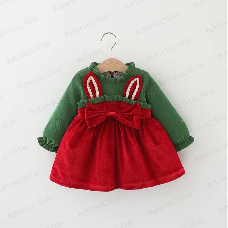 Toddler Bunny Ears Sweet Dress
