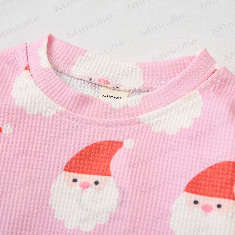 Baby Pink Santa Claus 2-piece Set