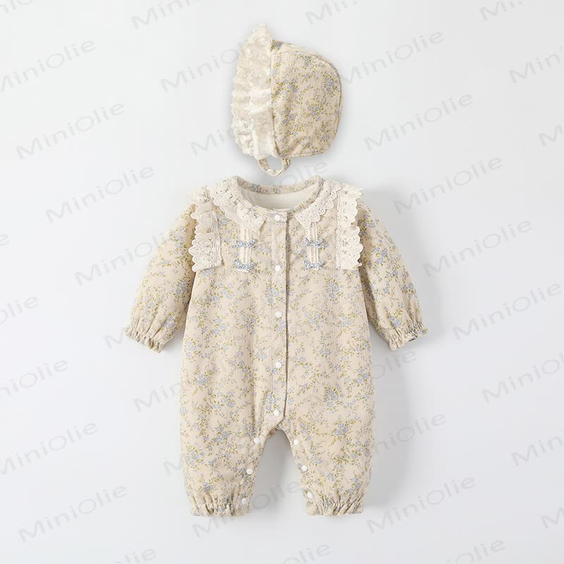 Baby Fleece Rural Style Romper