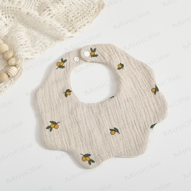 Cotton Muslin Skin-friendly Absorbent Bib 1 Piece