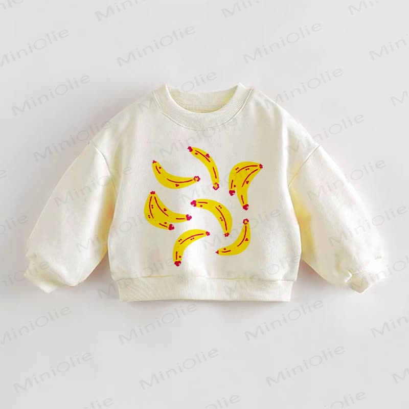 Baby Toddler Bananas Sweatshirt