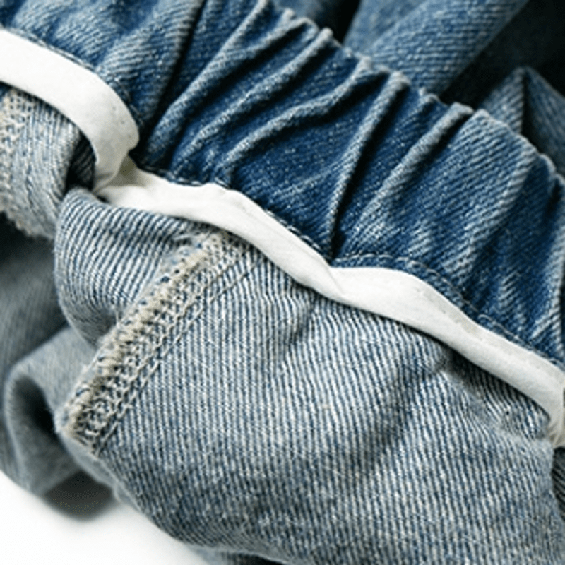 Toddler Simple Denim Jogger Pants
