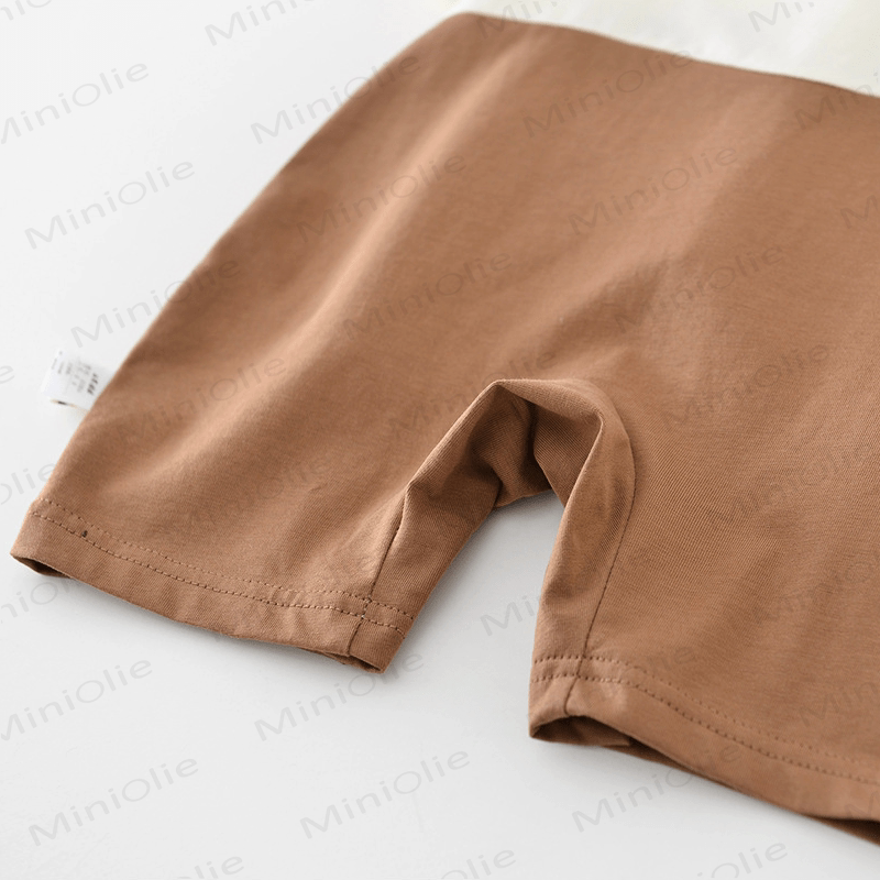 Baby Giraffe Fake Two Pieces Romper