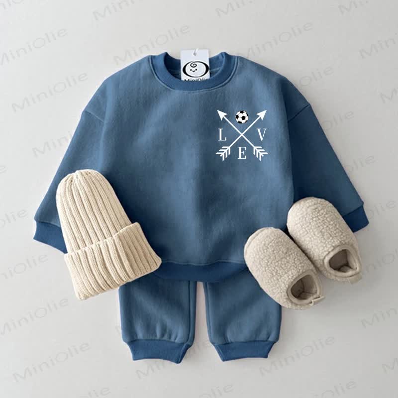 Baby Soccer 2-piece Blue Set