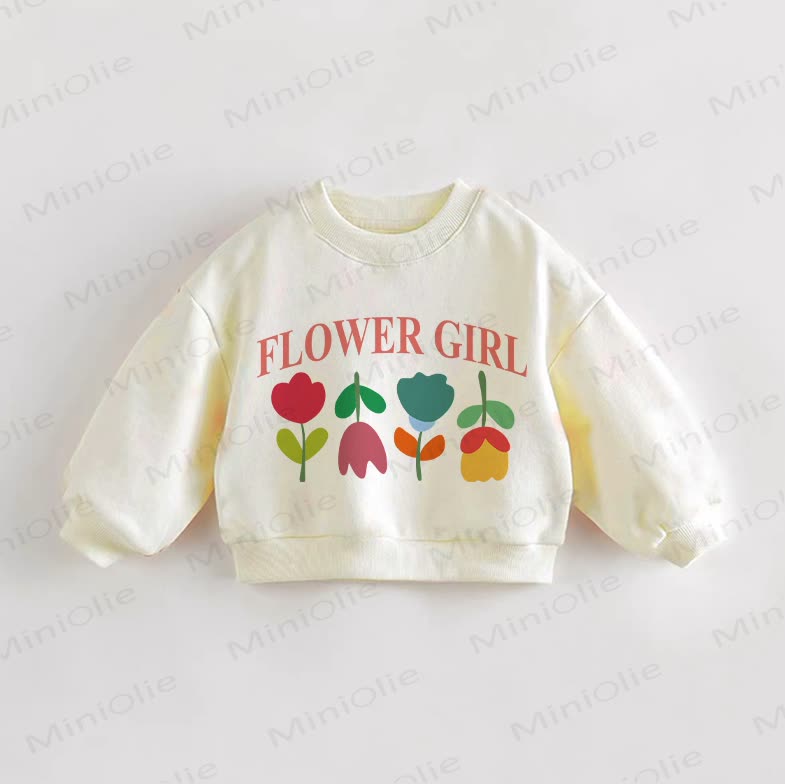 FLOWER GIRL Baby Toddler Sweatshirt