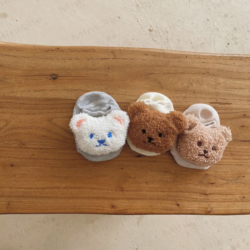 Baby Sherpa Bear Socks