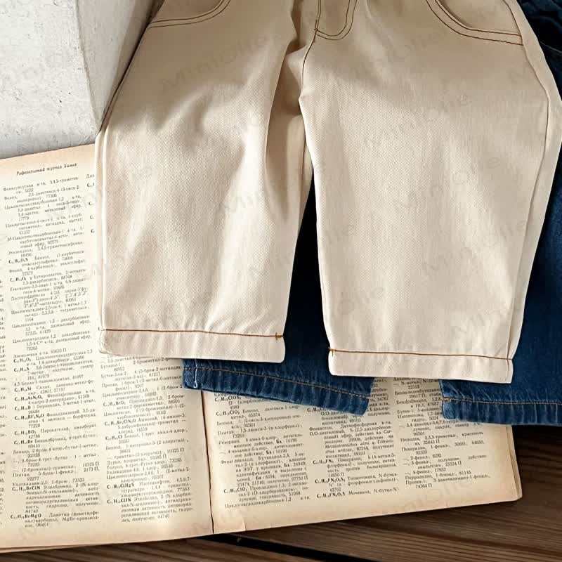 Baby Girl 2-piece Cord Embroidered Flower Set