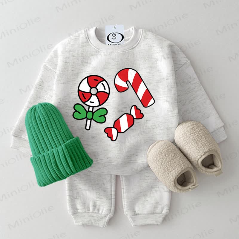 Baby Candy  2-piece Light Grey Set