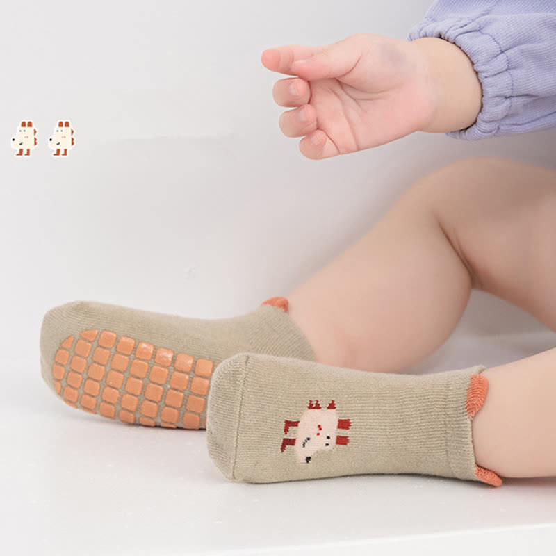 Baby Toddler Antislip Animal Soft Floor Socks