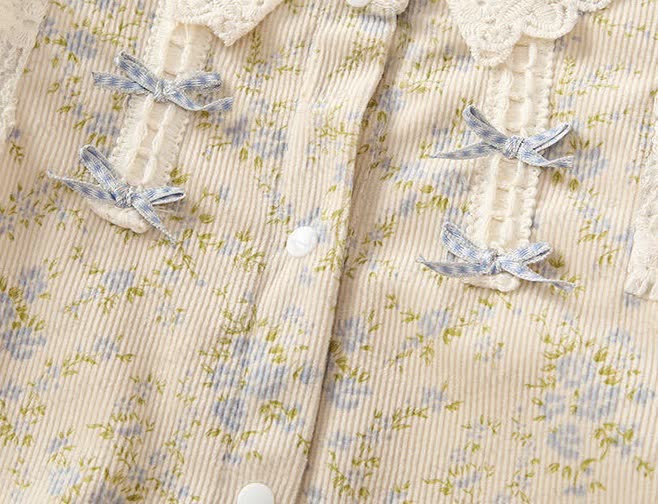 Baby Fleece Rural Style Romper