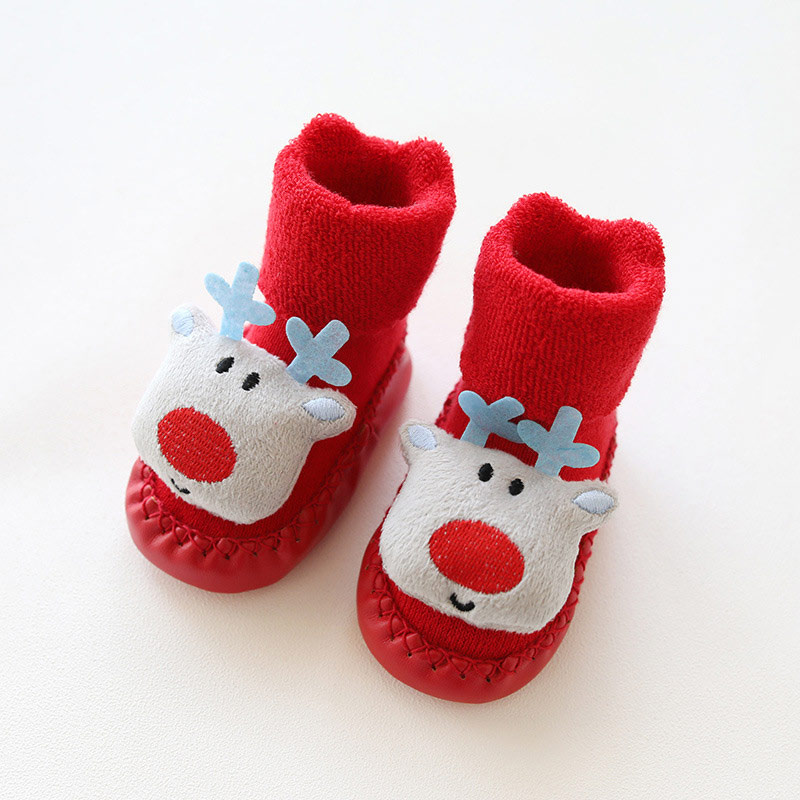 Baby Christmas Anti-Slip Floor Warm Socks