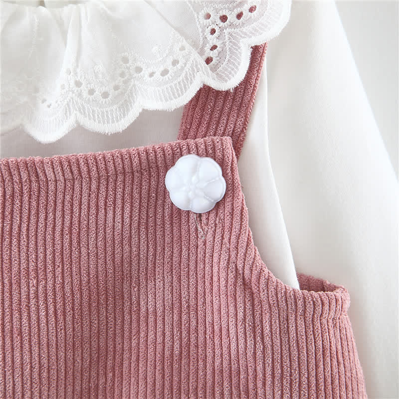 Baby 2-Piece Giraffe Corduroy Sweet Set