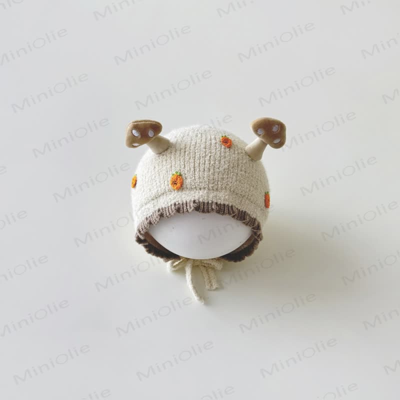 Baby Mushroom Carrot Strawberry Lovely Bonnet