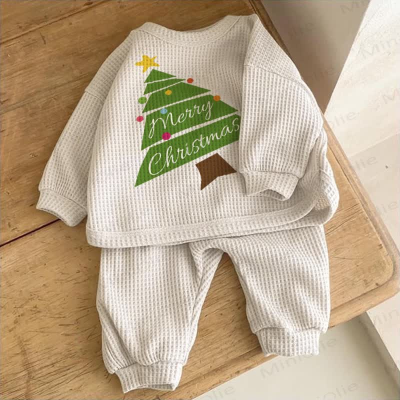 Baby Tree Waffle 2-piece Set