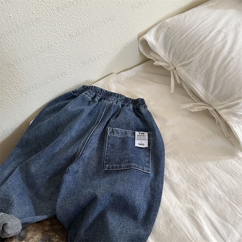 Kid Boy Loose Harem Jeans Pants