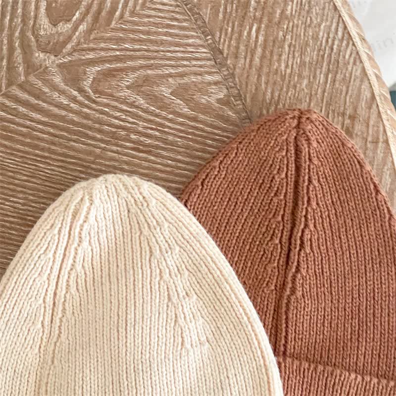 Baby Embroidered Smile Face Beanie